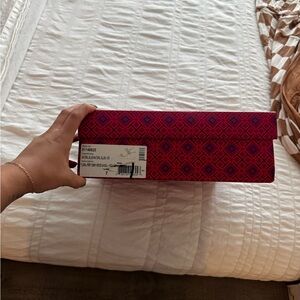 Pink and Purple Patterned Shoe Box